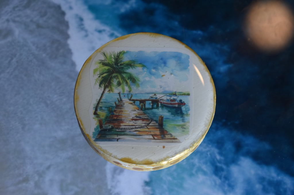 Abridor Magnético Artesanal Cuepoxy –Muelle Palmerito