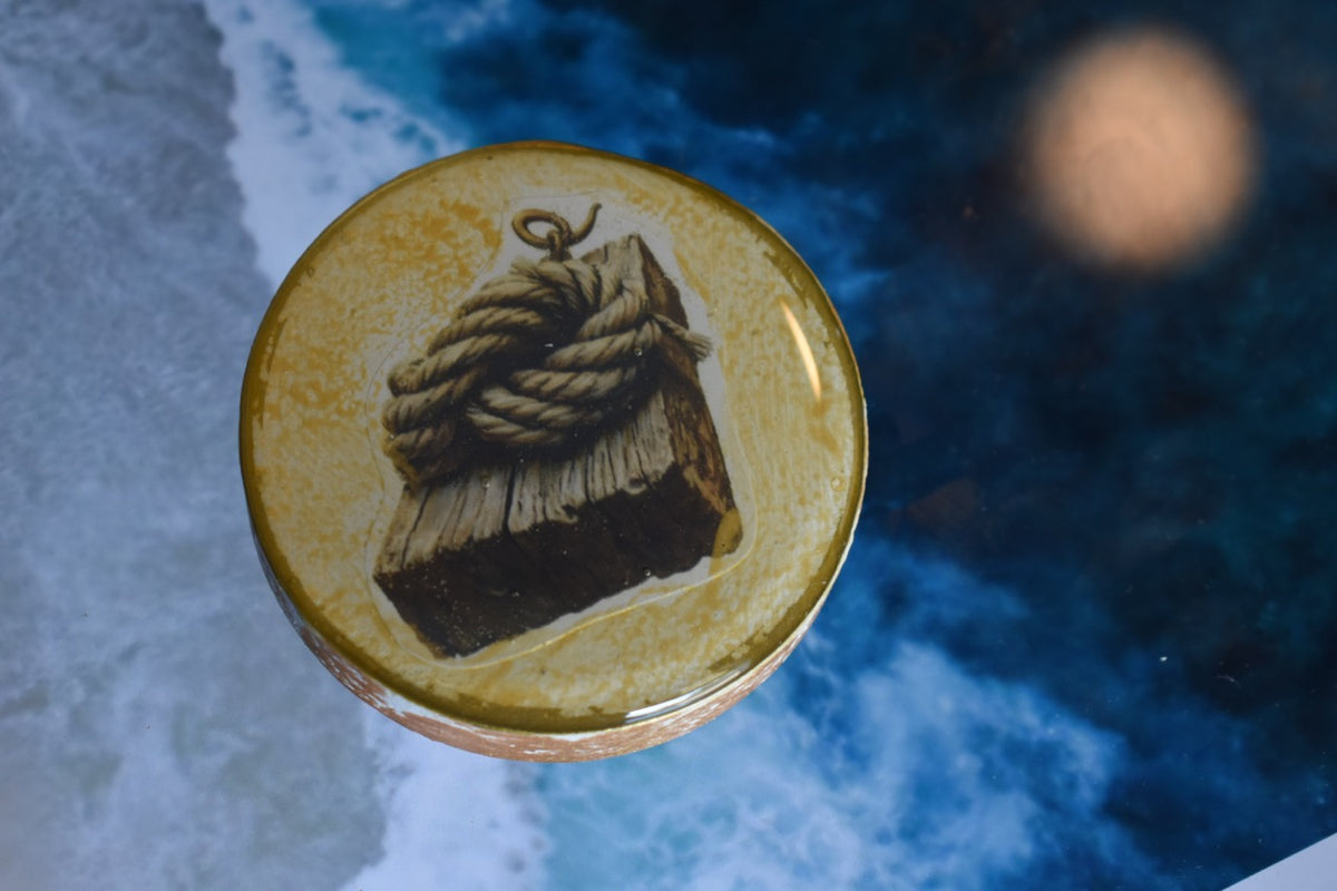 Abridor Magnético Artesanal Cuepoxy –Cuerda del mar