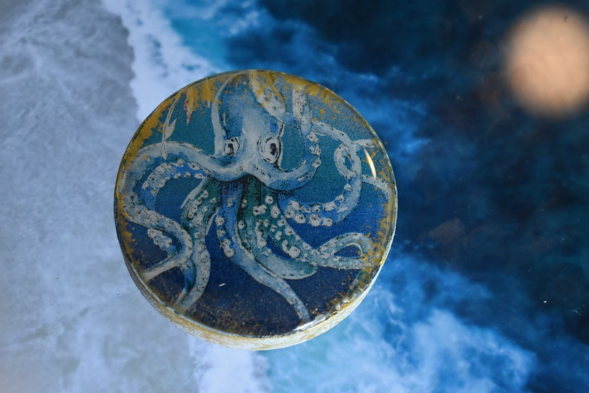 Abridor Magnético Artesanal Cuepoxy –Pulpo de la Quebrada