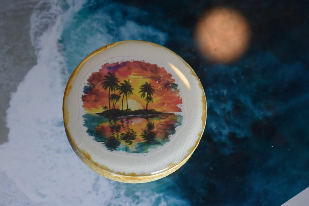 Abridor Magnético Artesanal Cuepoxy –Palmar del Paraiso