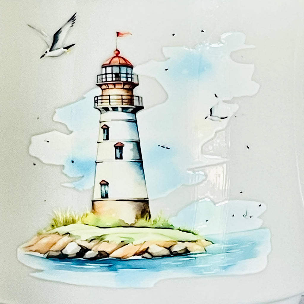 Taza Ceramica 11 oz stickers - Faro de Tormentas